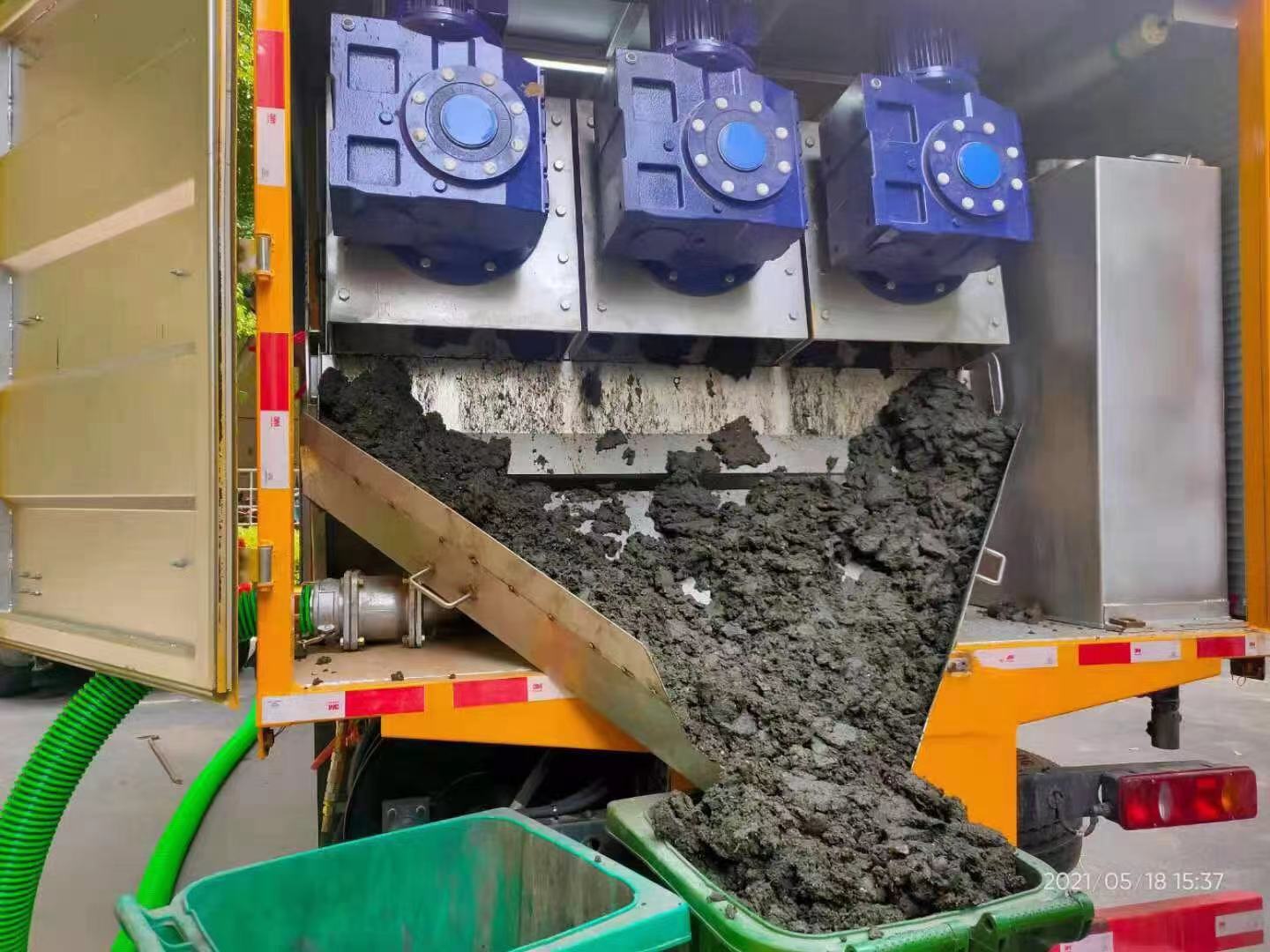 崇州化粪池清掏城市维护站-泥浆净化干湿分离处理